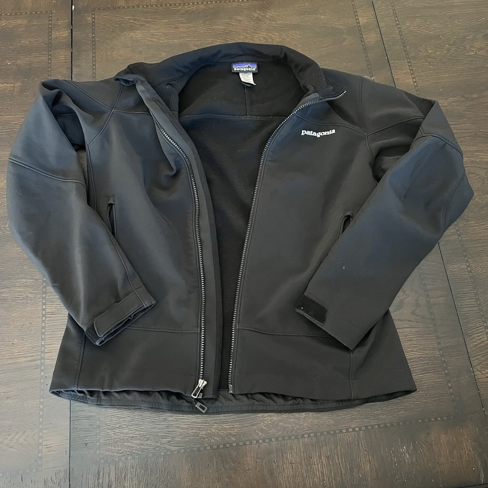 Patagonia Women's Adze Softshell Jacket Medium Black Gorpcore